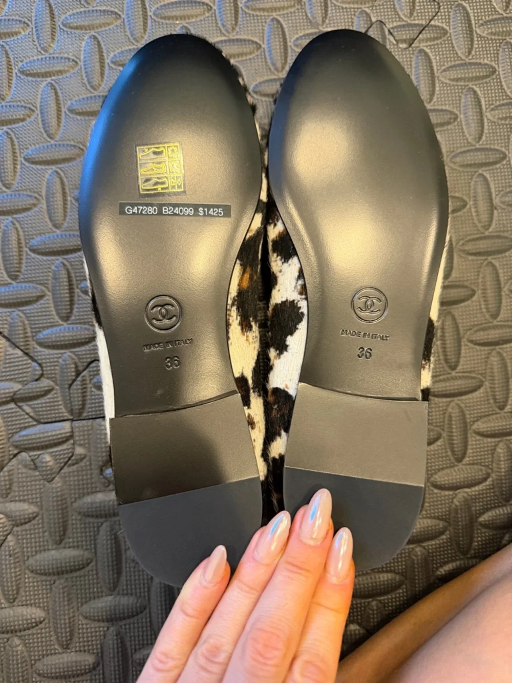 CHANEL Ballet Flats NEVER WORN size 36 Blazy 26S debut - Picture 7 of 8